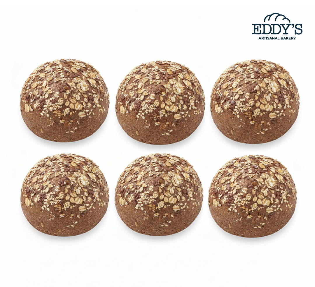 Burger Multigrain 6 Pcs