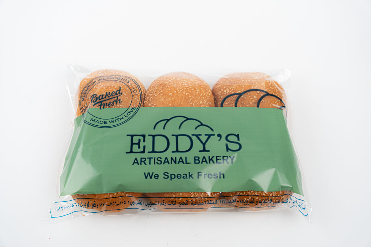 Burger Sesame 6 Pcs