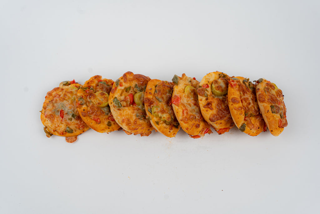 Mini Pizza Vegetables 8 Pcs