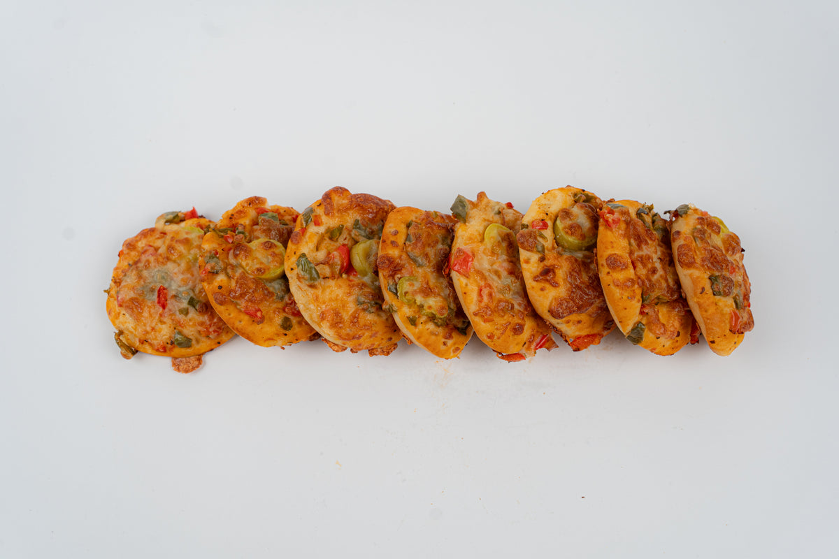 Mini Pizza Vegetables 8 Pcs