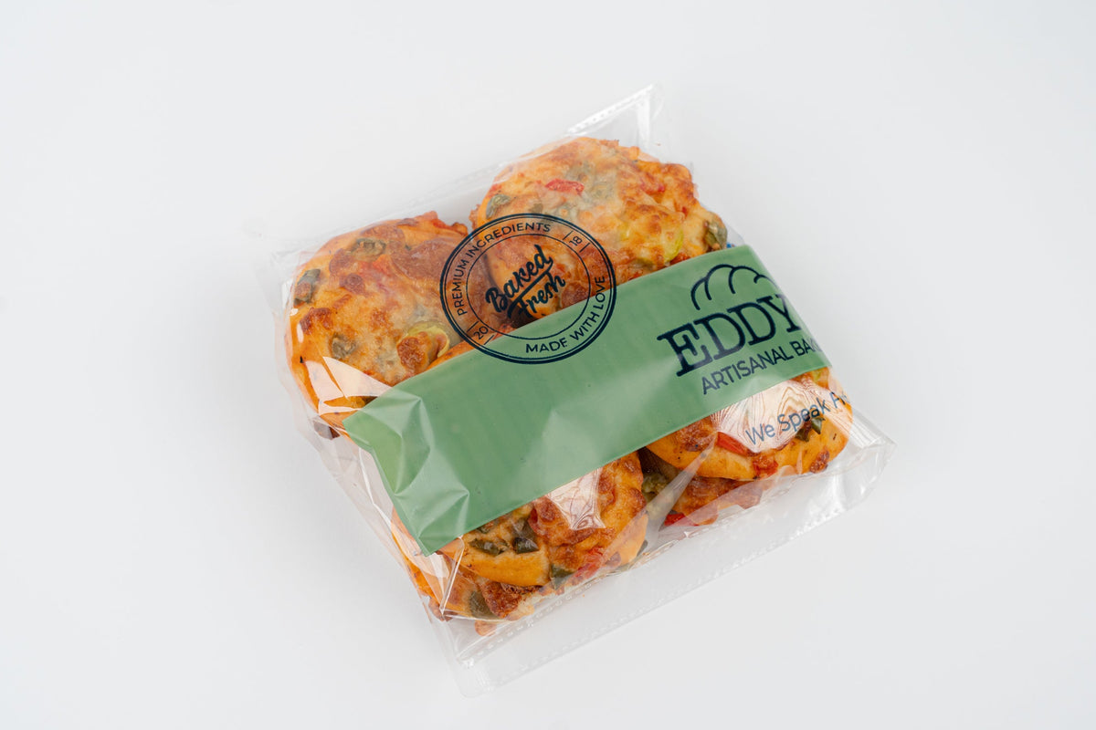 Mini Pizza Vegetables 8 Pcs
