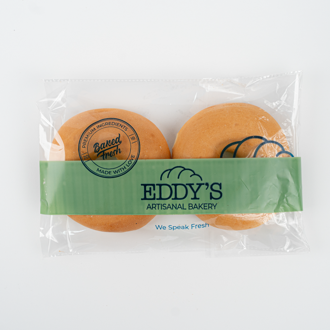 Plain Bagel 2 Pcs