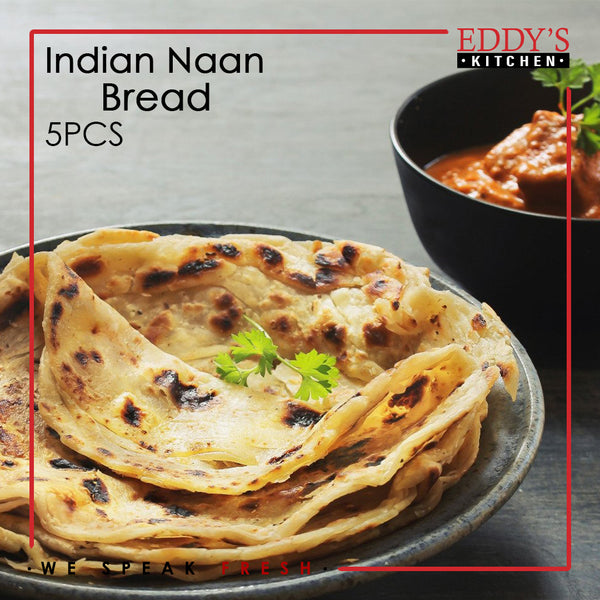 Indian Naan Bread (4pcs)  عيش النان الهندي (MART)