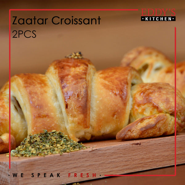Zaatar Croissant (1 Pcs)  كرواسون بالزعتر